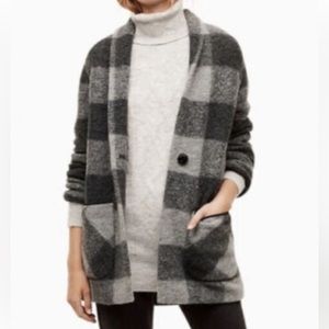 Wilfred free wool cardigan coat